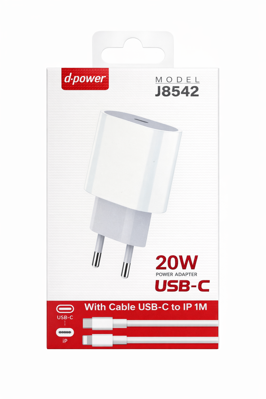 Prise Type C 20W + câble Type C vers ligthning J8542 | Beauty phone 