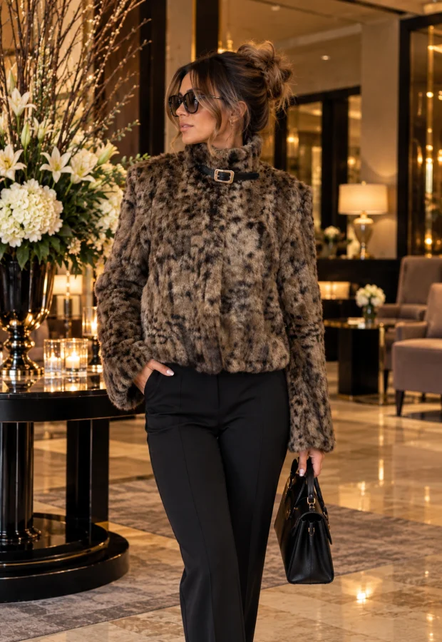 CHAQUETA WILD LUXE | Outfit Deluxe