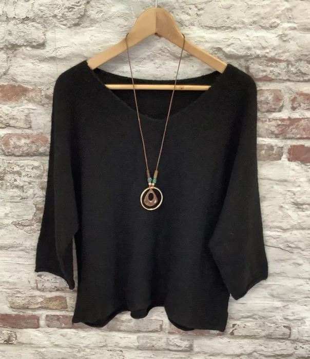 Pull collier | Jus de coco 
