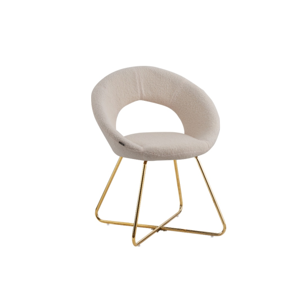 Chaise Bubble Gold | MULTI-AFFAIRES