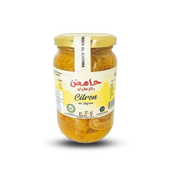 CITRON au safran 320G  حامض بالزعفران | DARLWARD