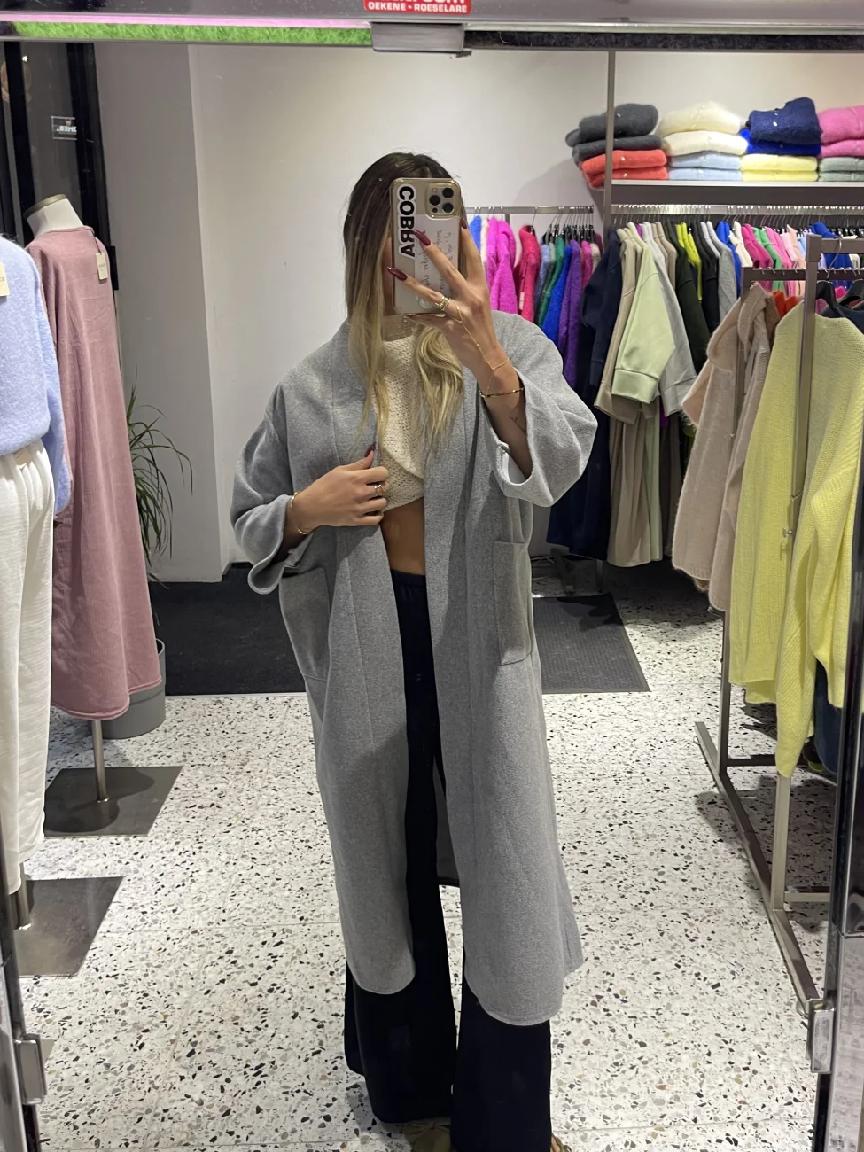 LONG COAT | Salsa Color