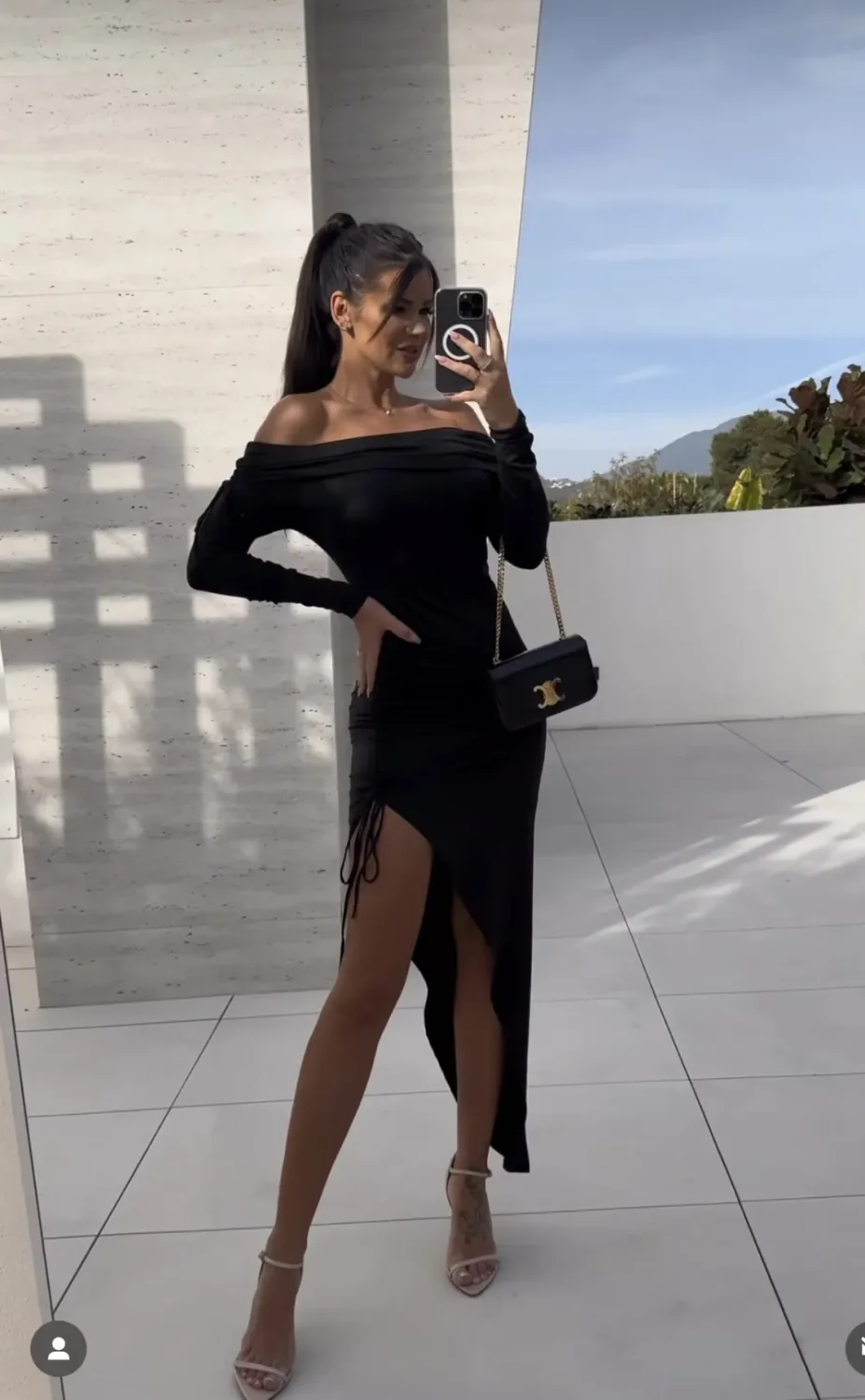 VESTIDO MANGA COMPRIDA | Pickbeauty