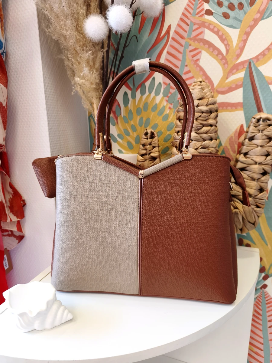 Sac a main beige/camel | Neyla