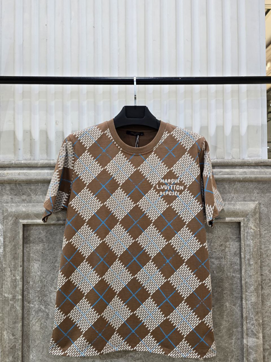 Louis Vuitton T-Shirt 'Marque,Brown | MASSIMOLUXURYOUTLET