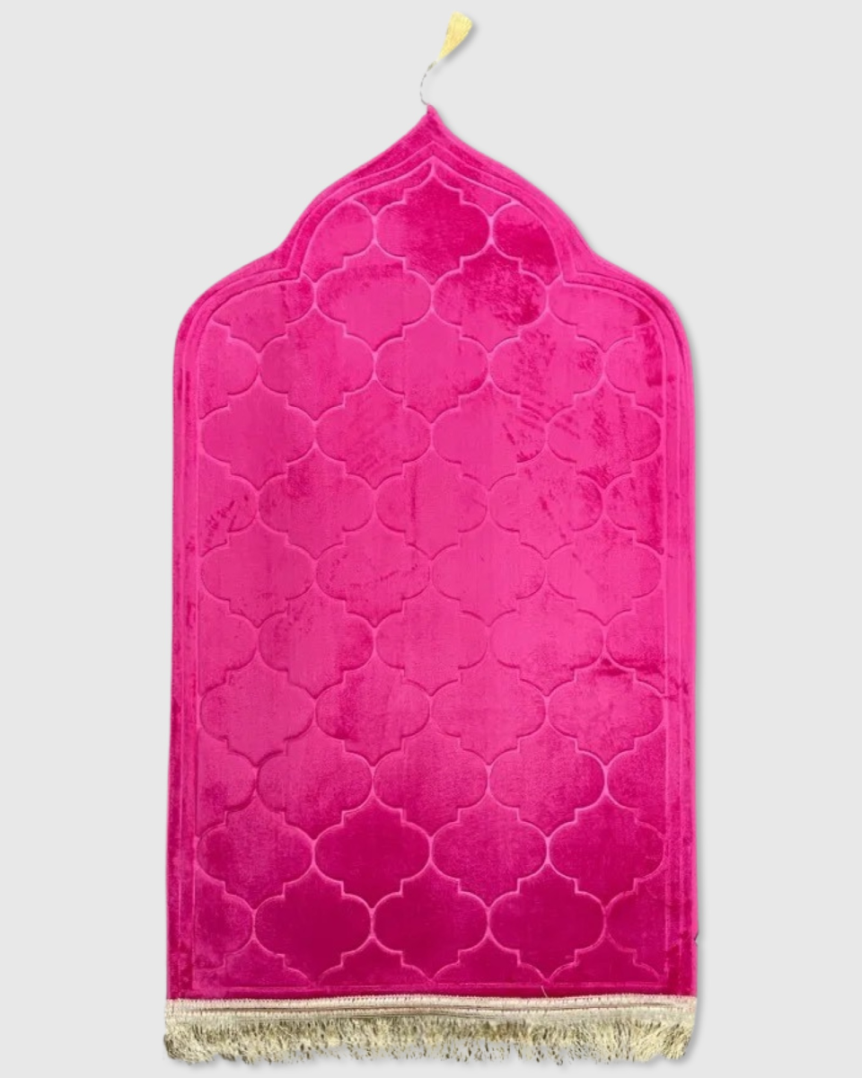TAPIS DE PRIERE ORTHOPEDIQUE : UNTAPIS ULTRA CONFORT ROSE | AMCOSMETIK