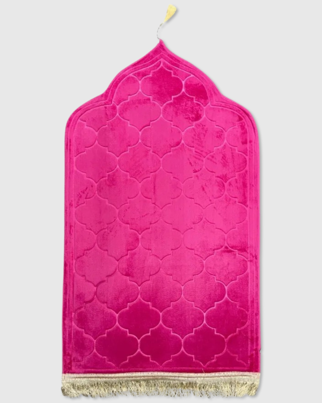 TAPIS DE PRIERE ORTHOPEDIQUE : UNTAPIS ULTRA CONFORT ROSE | AMCOSMETIK