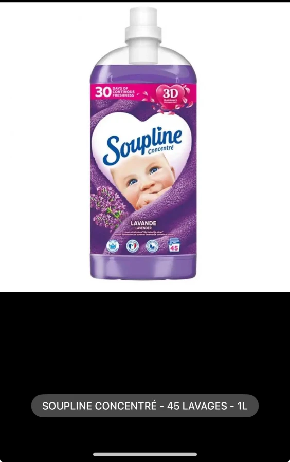 SOUPLINE CONCENTRÉ - 45 LAVAGES  | fresh home
