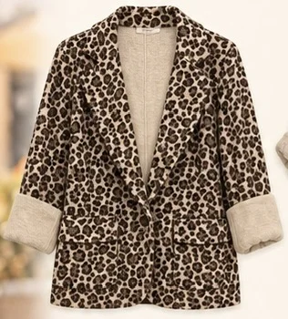 Veste velours leopard | Jus de coco