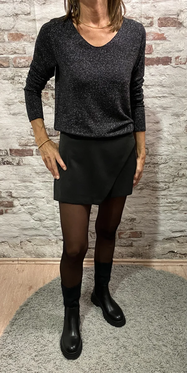 Jupe short pailletée | Jus de coco 