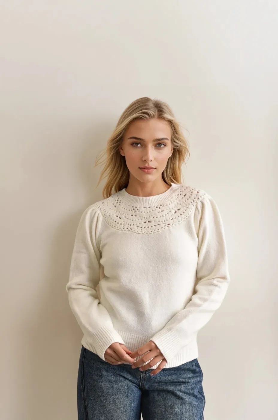 Pull crochet | Nuances by maison Lanoo 