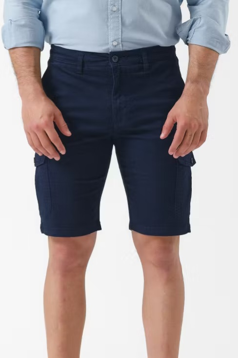 Calção cargo Masculino La Garrocha Marinho | definne
