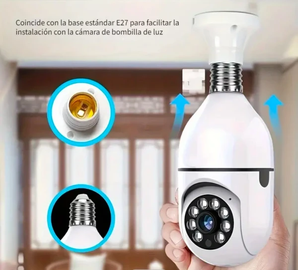 Camara hd de bombillo  | STORE TECH MONGI E&E