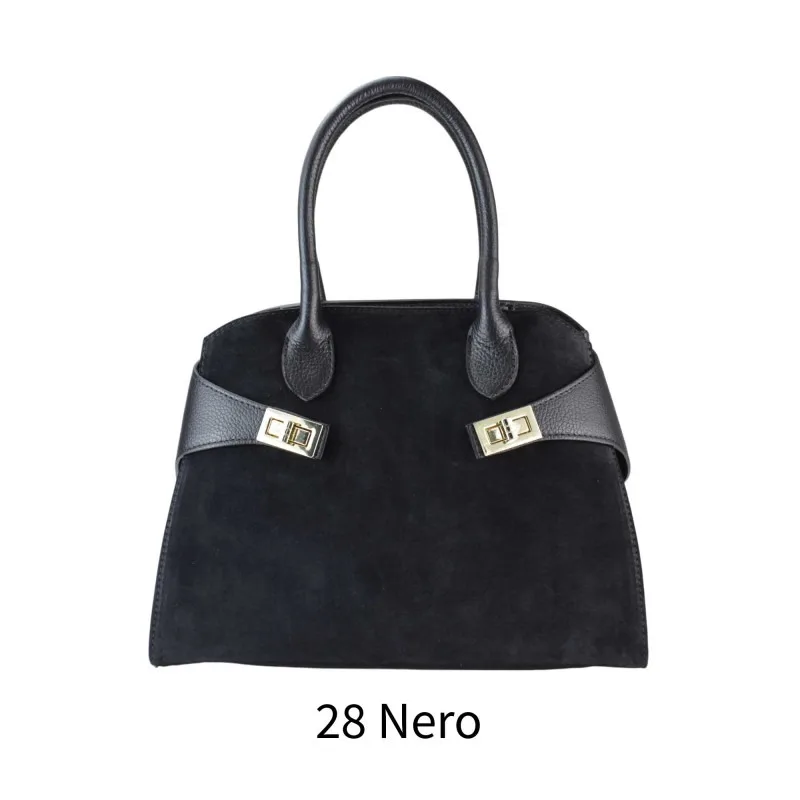 Borsa pelle e camoscio | Carvin Bags