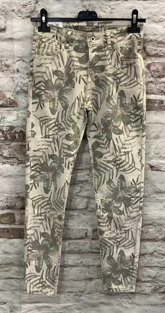 Pantalon fleurs/feuilles | Jus de coco 