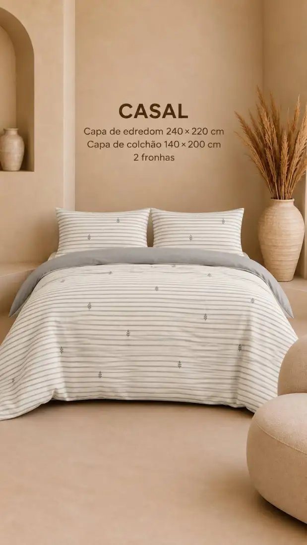 Jogo de cama Casal | Bloom
