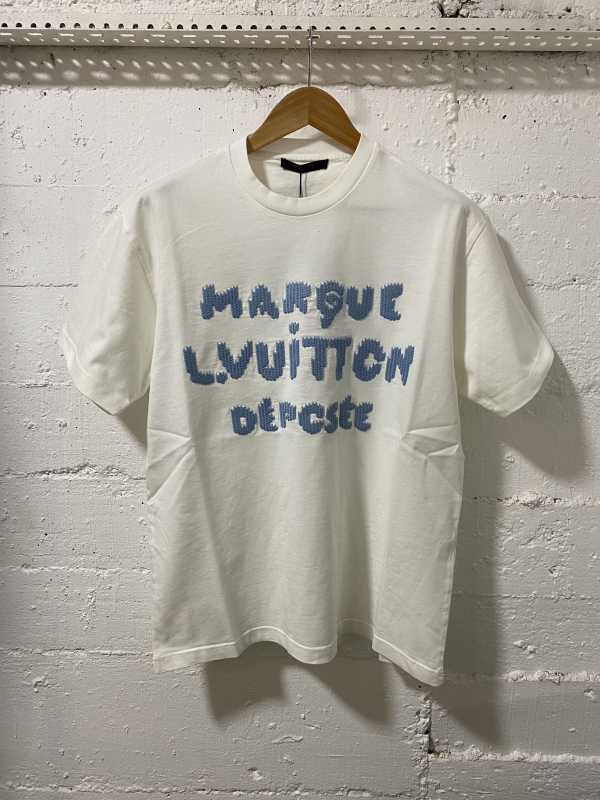 Louis Vuitton Signature T-Shirt White | MASSIMOLUXURYOUTLET
