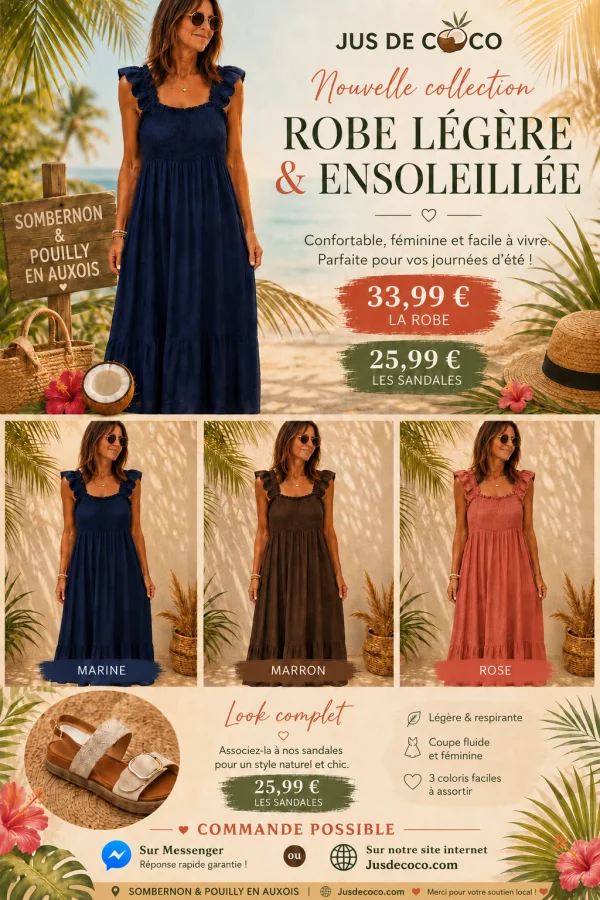 Robe 11953 | Jus de coco