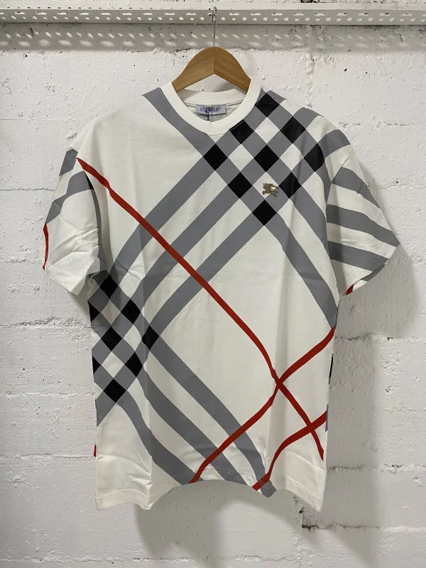 Burberry London T-Shirt White | MASSIMOLUXURYOUTLET