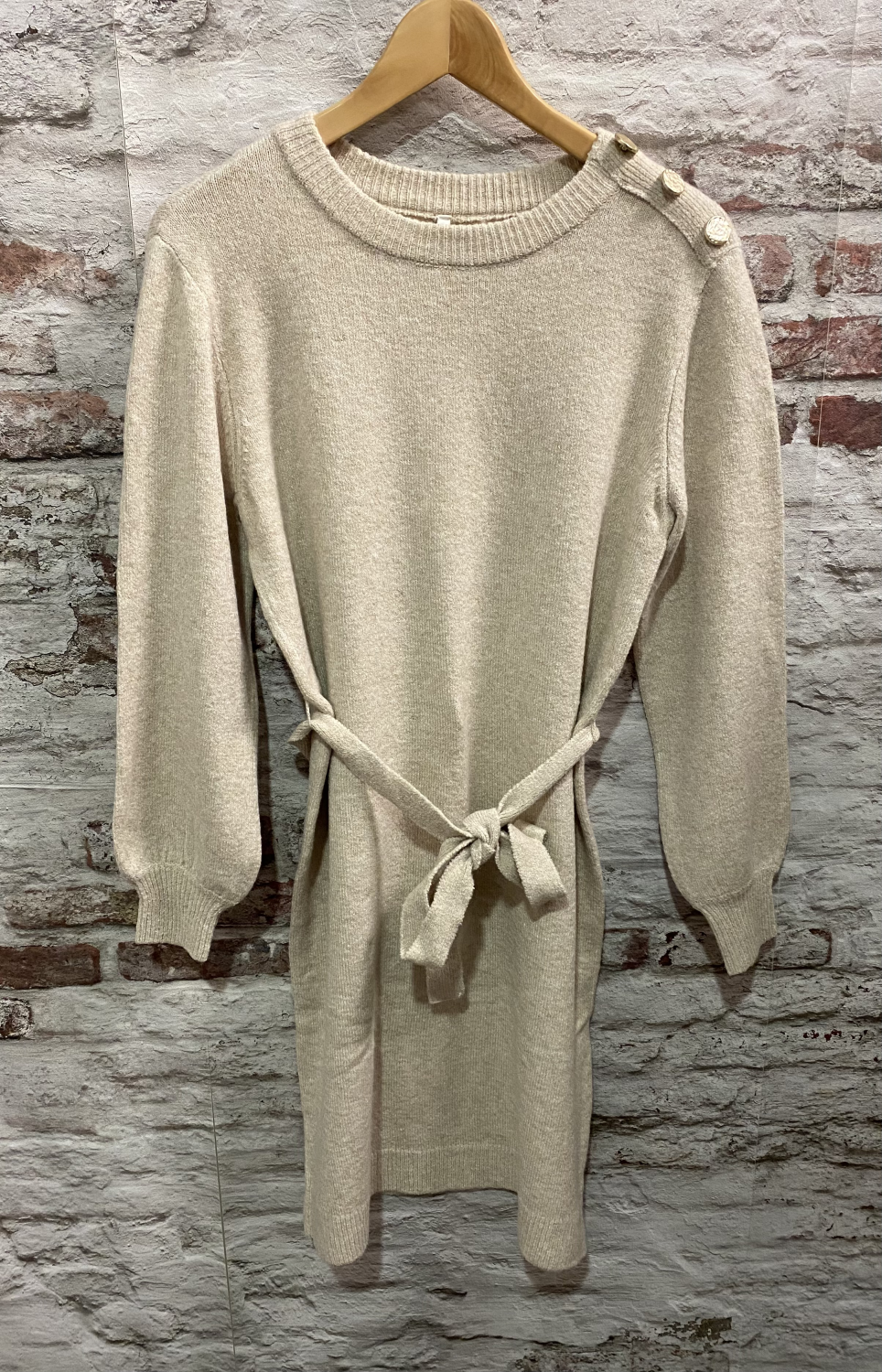 Robe pull boutons | Jus de coco 