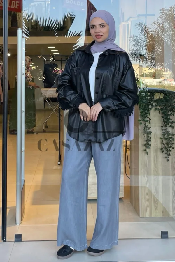 Veste Effet Cuire | CasaZaz