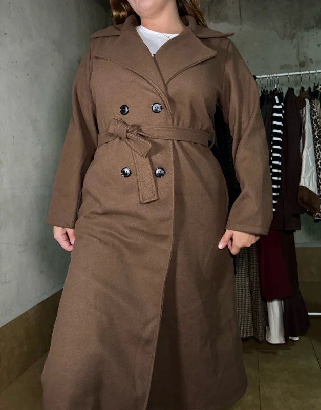 Abrigo paño Largo | MAISON MARJU