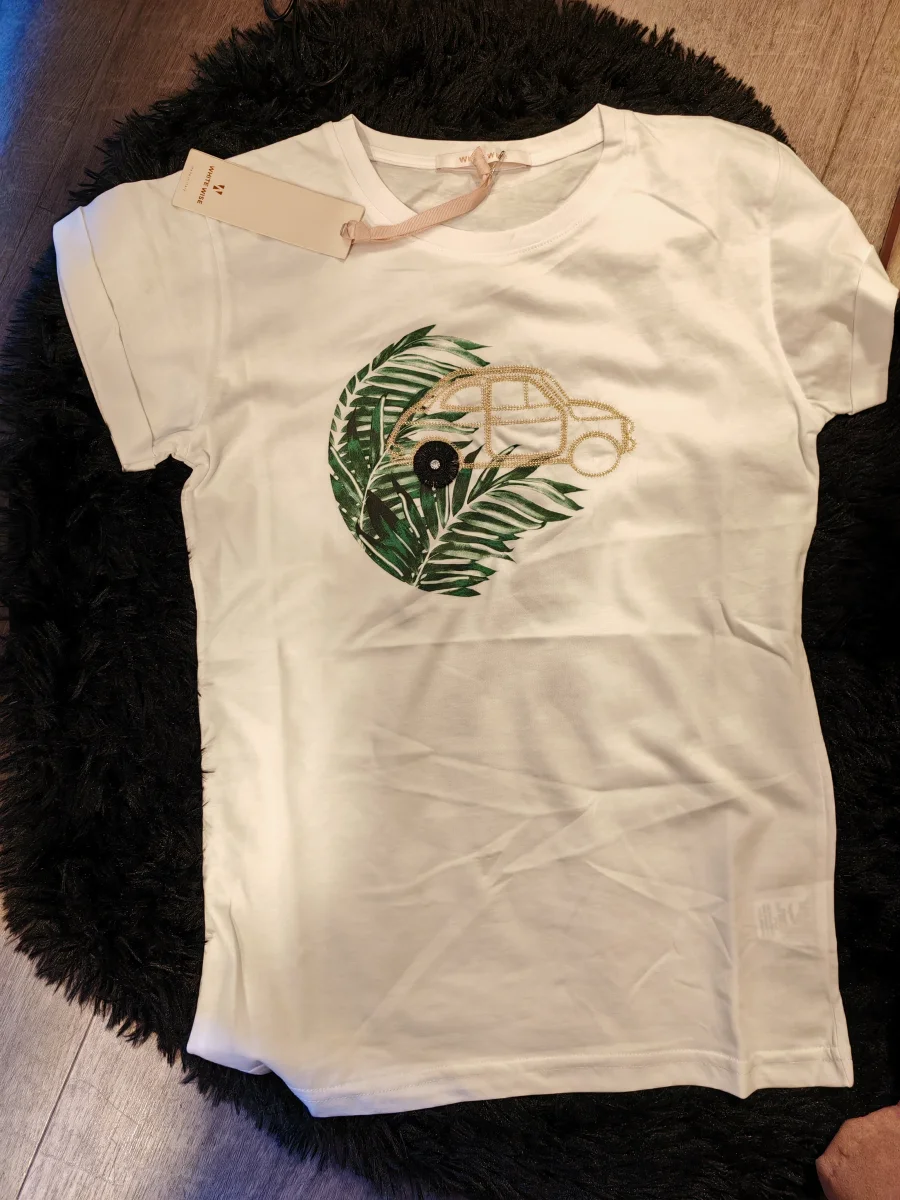 T-shirt White wise  | Non solo moda 