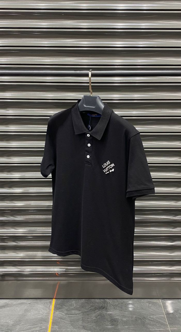 Louis Vuitton Polo Shirts Black | MASSIMOLUXURYOUTLET