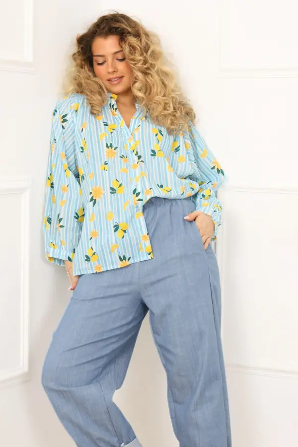 Chemise citron  | Neyla