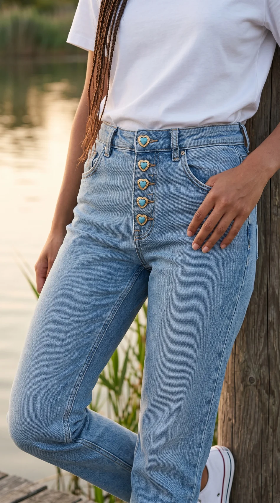 Pantalons Coeur | Chez Florem