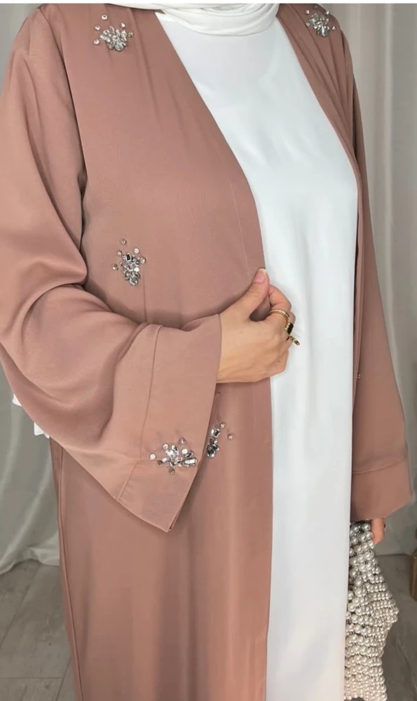 Gilet long strass | Pink Corner 974