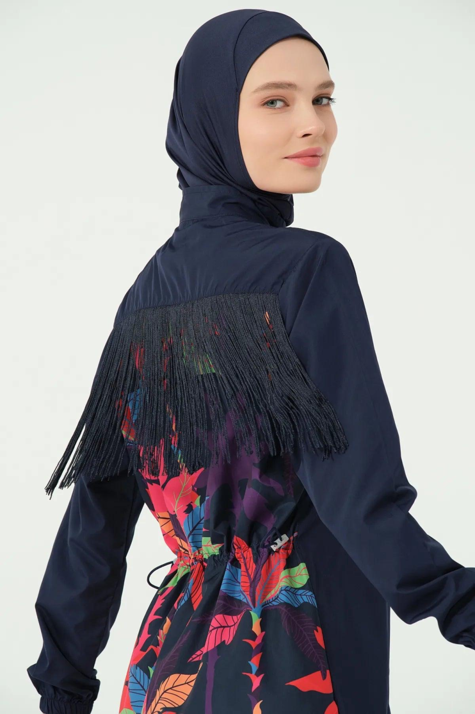 Burkini Dos Bleu Marine | CasaZaz
