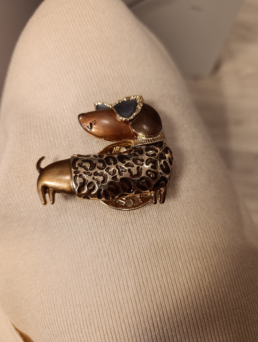broche teckel | Boutique Manon création