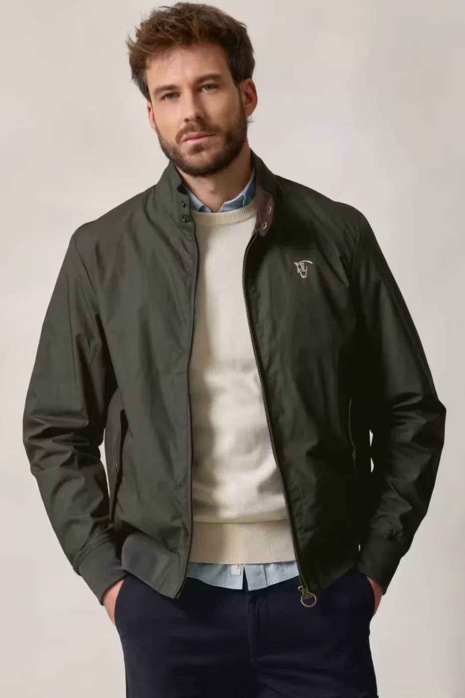 Bomber Clássico da La Garrocha e Verde Oliva Cod.379 | definne