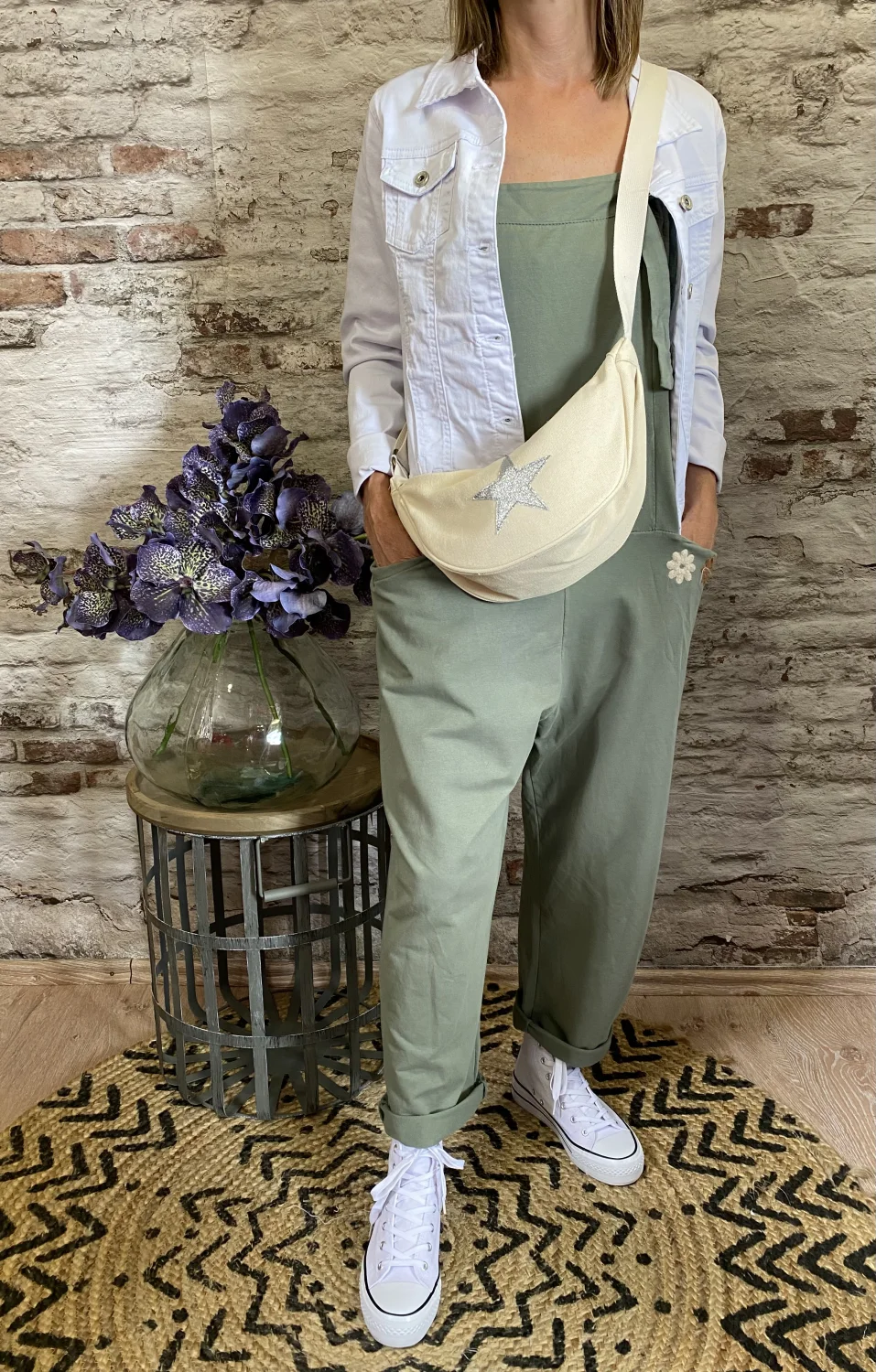 Combi fleurs poche | Jus de coco 