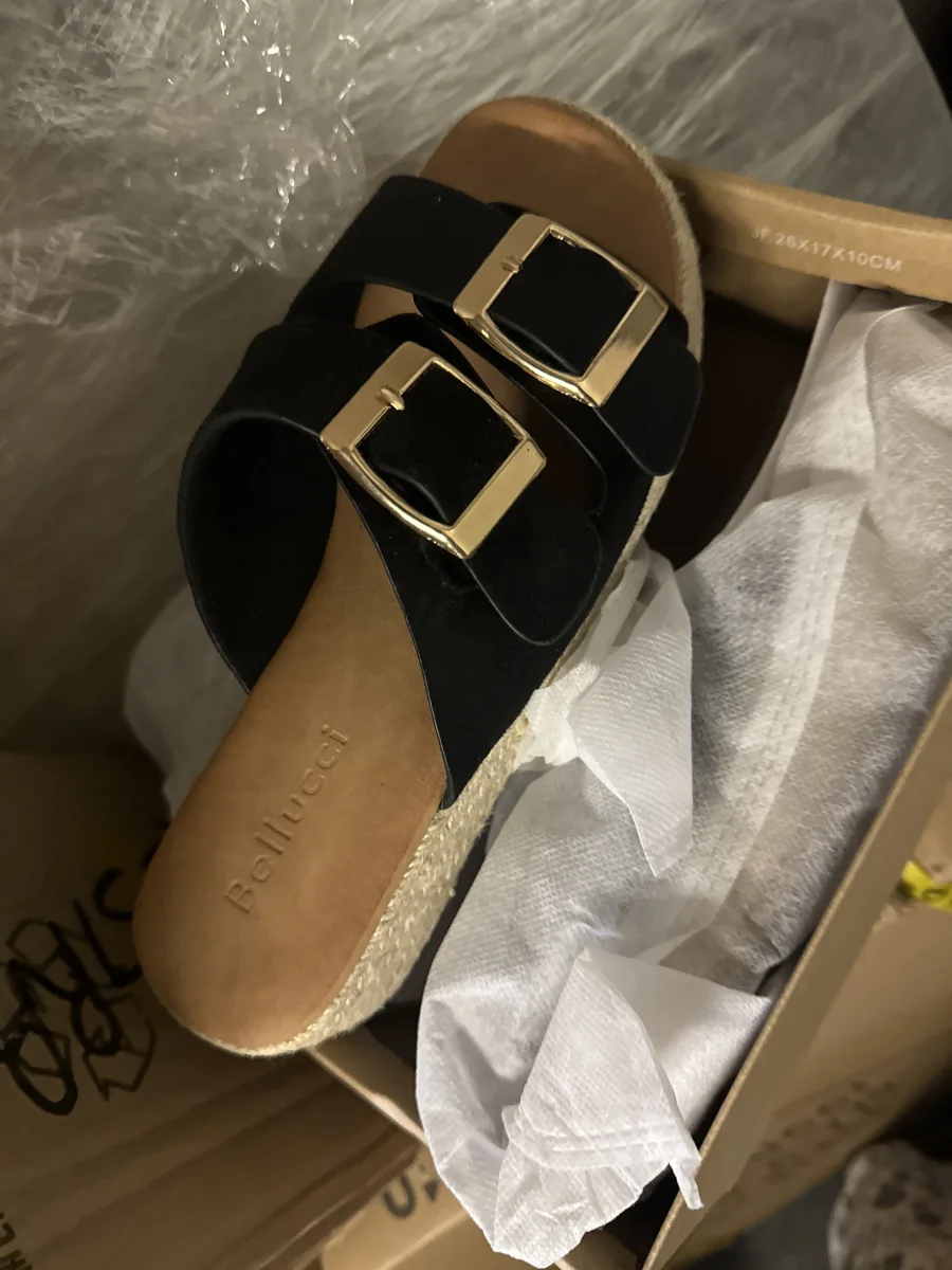 Sandales noir | Astra boutique 