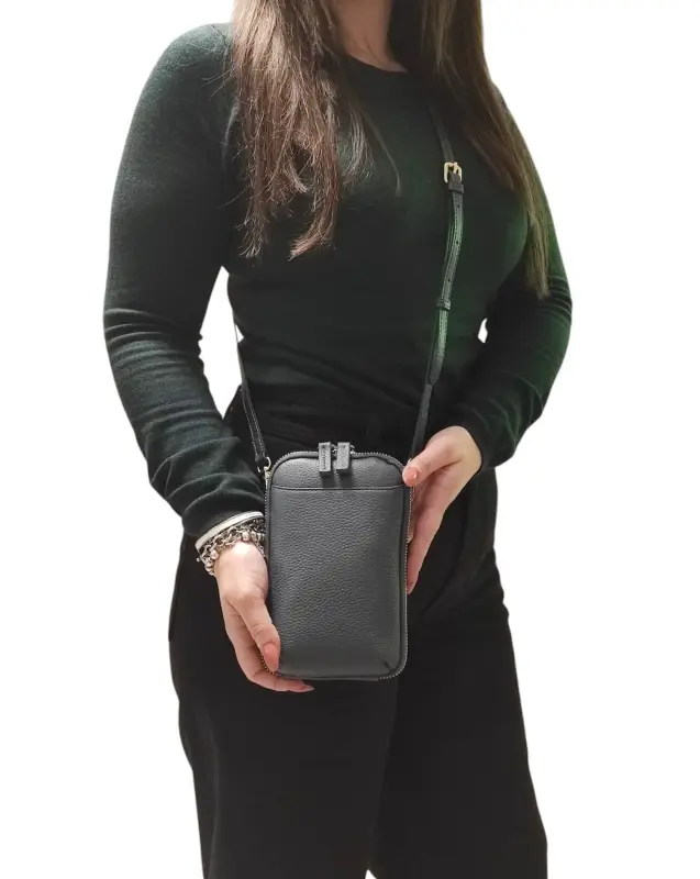 Porta telefono in pelle | Carvin Bags