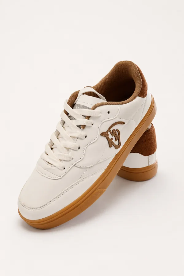 Ténis La Garrocha Hoxton Taupe Cod. 866 | definne