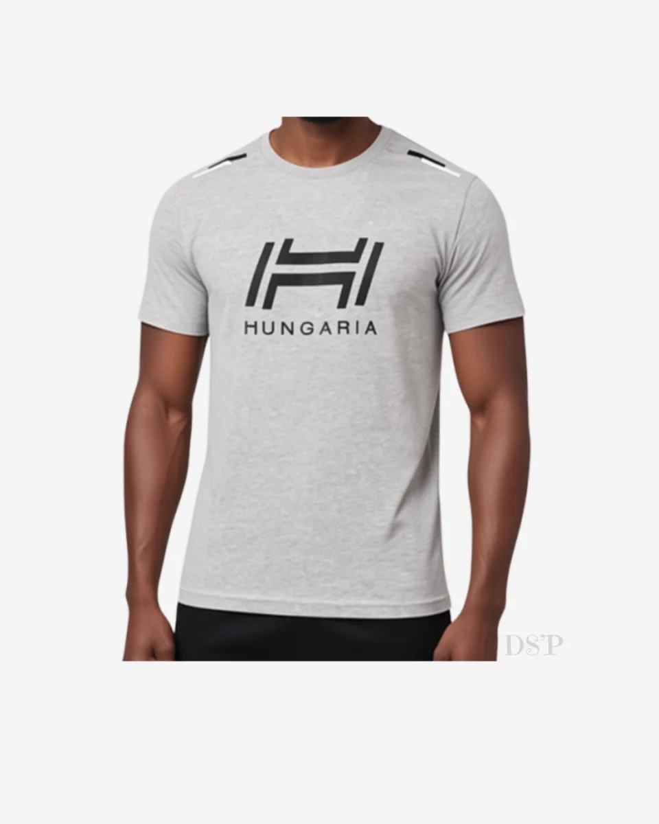 T‑shirt Homme Hungaria BROOKS - Gris | Dîna Shop'