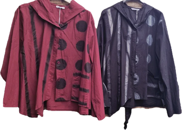 M58 Veste à capuche boules | Chouettes vêtements