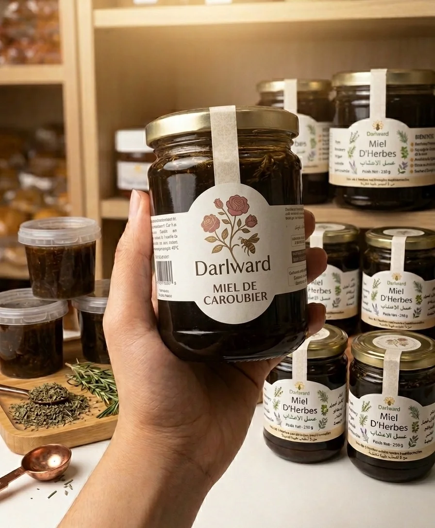 miel carroubier عسل الخروب  | DARLWARD
