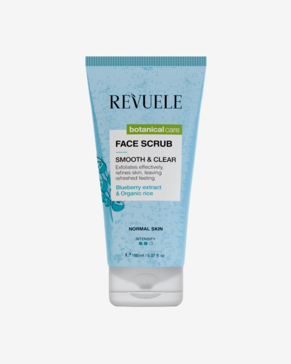 Gommage Visage Myrtille & Riz Bio - Lissage & Pureté - Revuele Botanical Care | Dîna Shop'