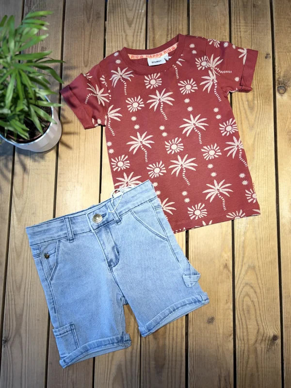 Short en jeans souple Sturdy | Lena in Love 