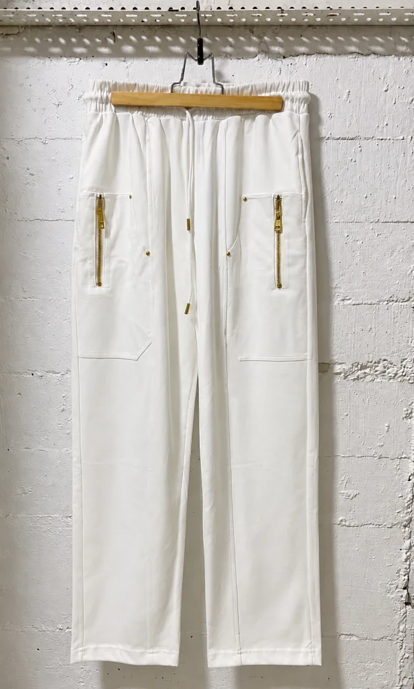 Louis Vuitton White Jogger-Style Trousers | 