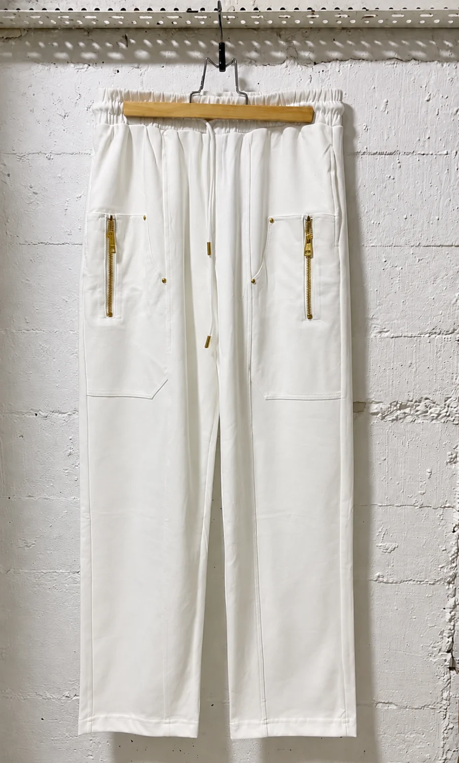 Louis Vuitton White Jogger-Style Trousers | 