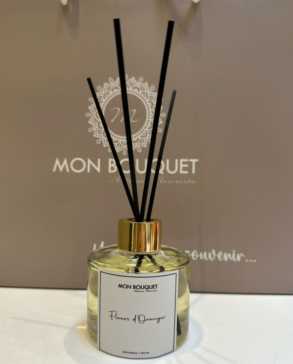 DIFFUSEUR FLEUR D’ORANGER 100 ml | Mon Bouquet