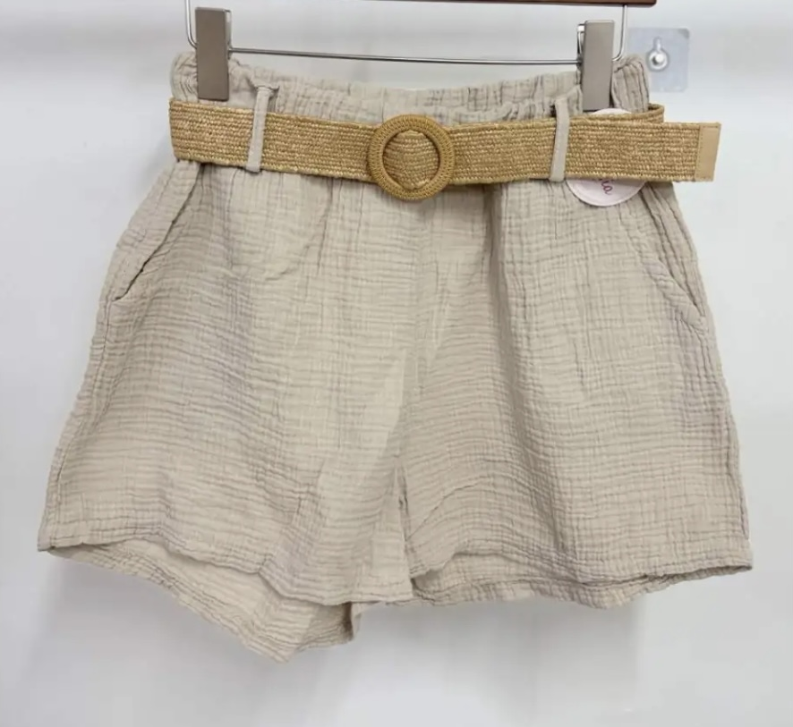 Short gaz de coton | Jus de coco