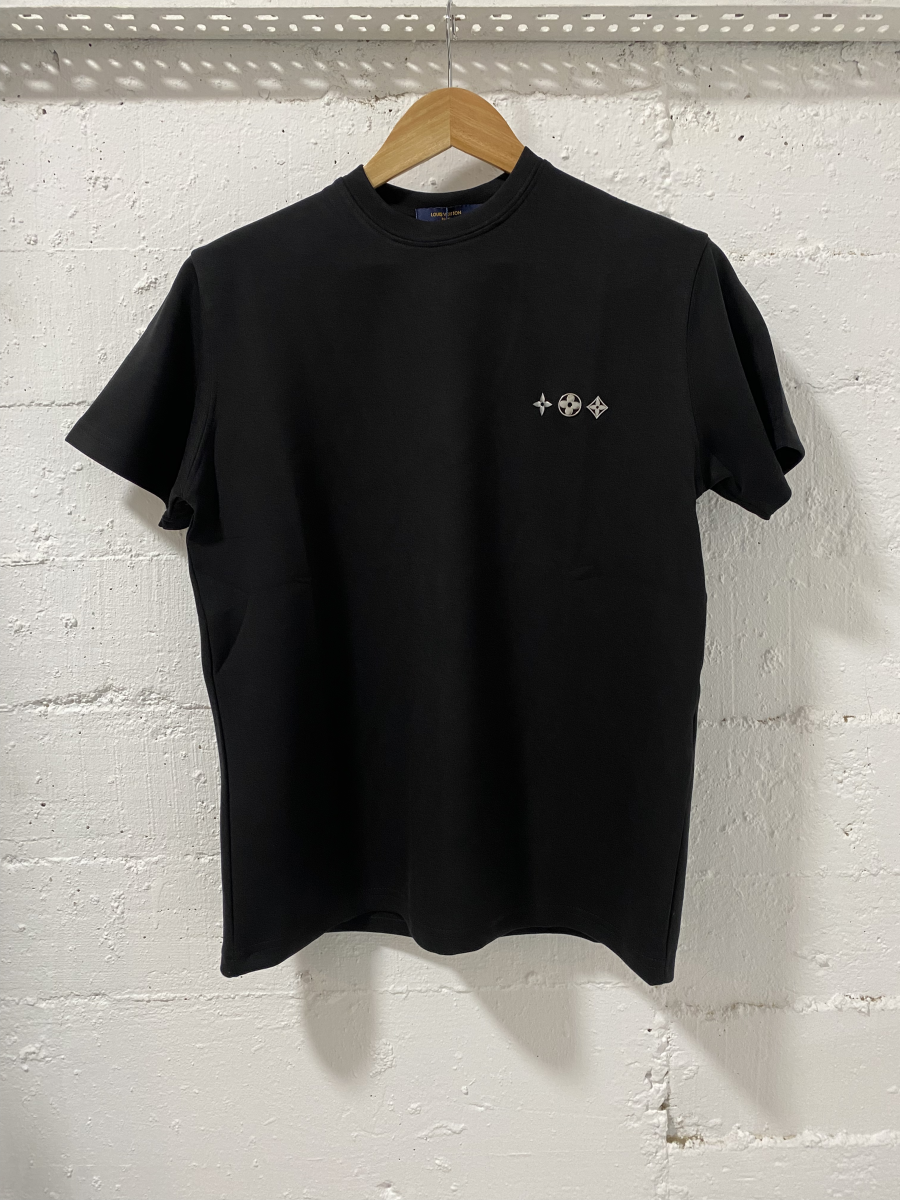 Louis Vuitton T-Shirt Black Metal Maison | MASSIMOLUXURYOUTLET