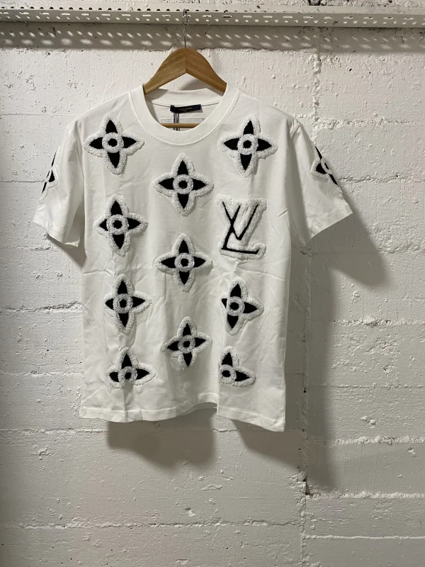 Louis Vuitton T-Shirt White/LV Black | MASSIMOLUXURYOUTLET