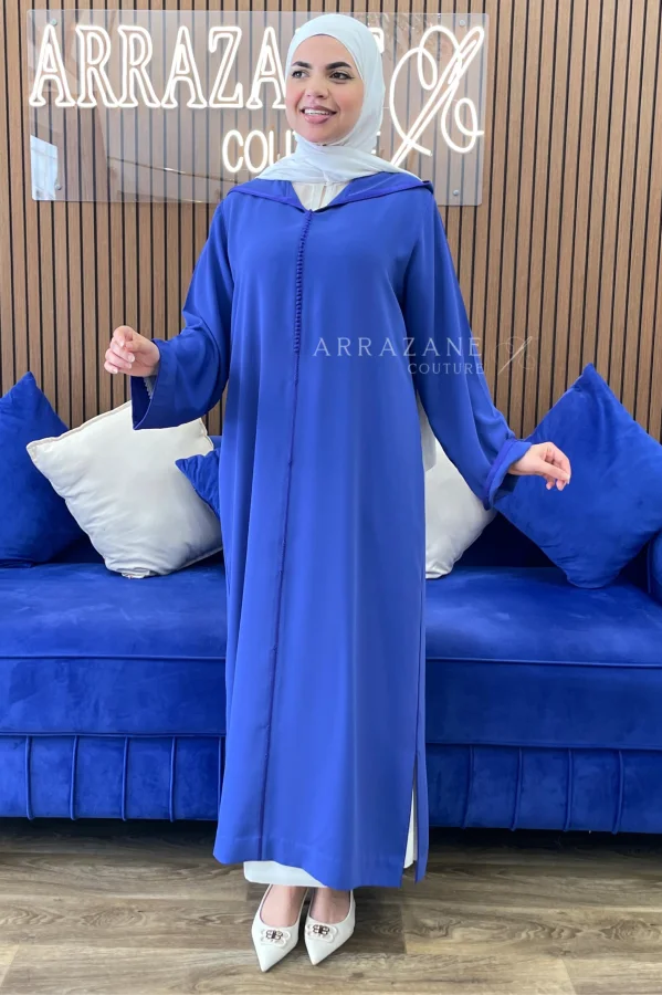 Djellaba Crêpe Berchman Mauve | CasaZaz